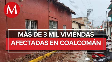 Michoac N Solicita Declaratoria De Emergencia Tras Sismo En Coalcom N