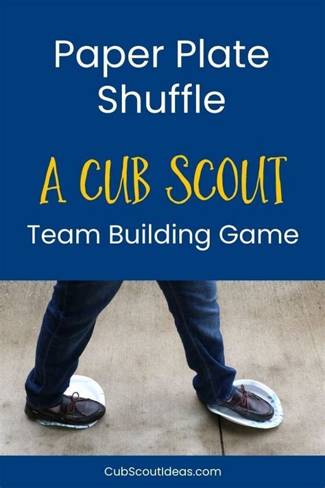 Fun Cub Scout Activity Paper Plate Shuffle Artofit