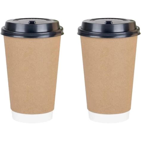 Pi Ces Tasses Caf En Papier Caf Jetables Tasse Caf Jetable