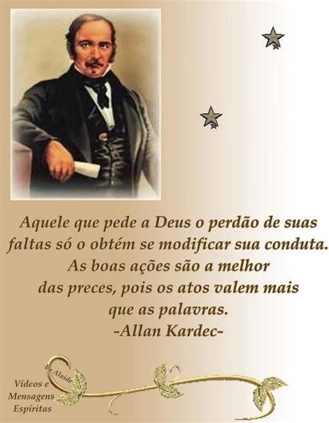 Allan Kardec Mensagens Esp Ritas Frases Esp Ritas Mensagens Espirituais