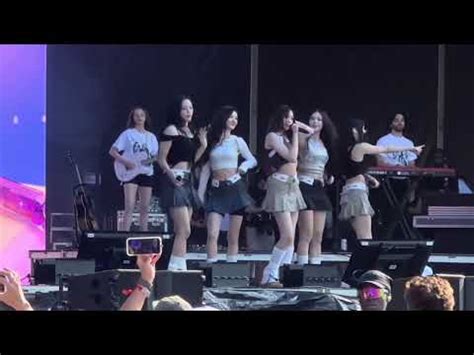 New Jeans Lollapalooza Fan Cam YouTube