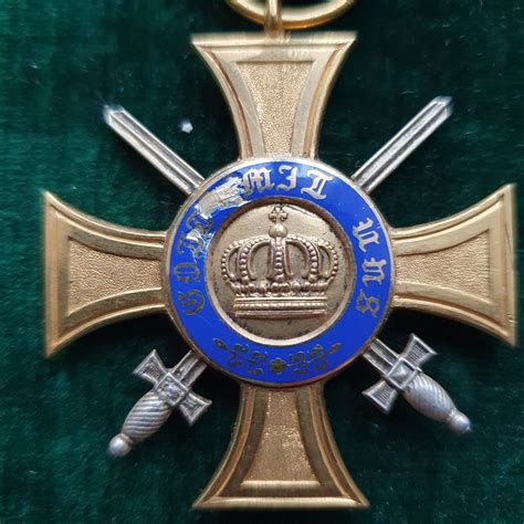 Орден Короны Пруссии четвёртого класса с мечами 3-я модель (1867-1918 ...