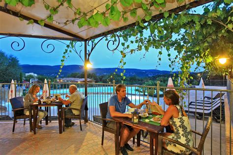 Bar Restaurant Camping Toiles Ard Che Domaine S Venier Spa