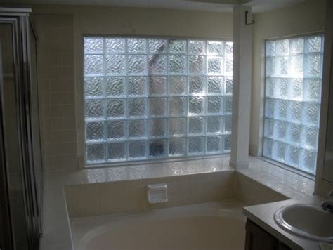 Glass Block Bathroom Windows Traditional Windows Cleveland By