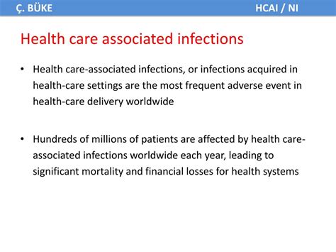 Ppt Health Care Associated Infections Powerpoint Presentation Free