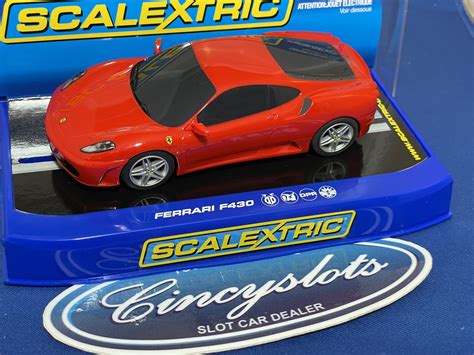 Scalextric C2822 Ferrari F430 Red Lightly Used