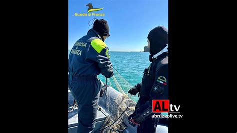 Pesca Di Frodo Mille Metri Di Reti Sequestrati A Ortona