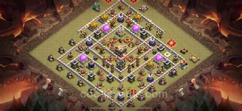 Melhor Layout Para Guerra Cv Link H Brido Coc Clash Of Clans