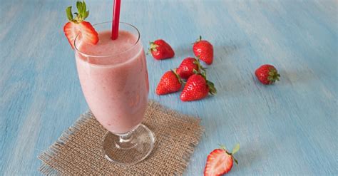 Milkshake Aux Fraises Au Thermomix