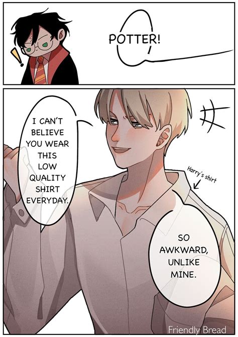 Draco Malfoy X Harry Potter Drarry Fanarts Comics