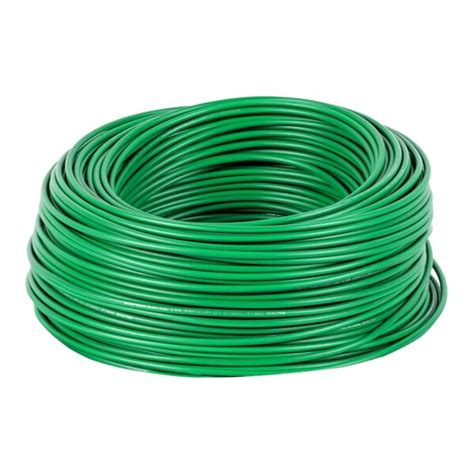 Rollo De M De Cable Thhw Ls Awg Verde Volteck Cotara