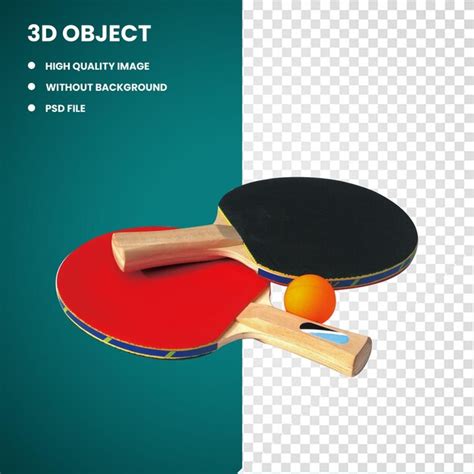 Balle Ping Pong Psd Mod Les Psd Gratuits De Haute Qualit