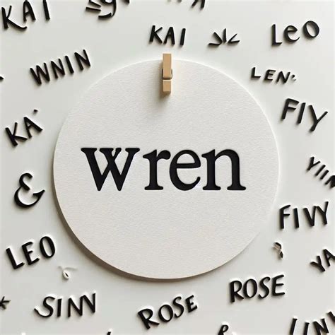 An In Depth Look At The Biblical Meaning Of The Name Wren