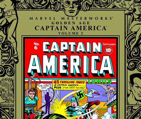 Marvel Masterworks Golden Age Captain America Vol 2 Hardcover