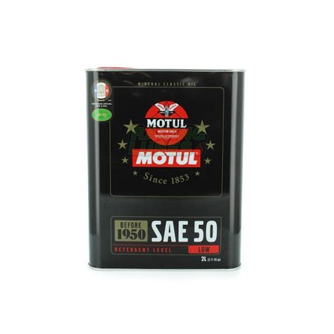 Classic SAE 50 Huile moteur MOTUL POLYCAR CONCEPT SPORT pièces et