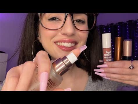 ASMR Friend Does Your Makeup With New Luxury Makeup Products