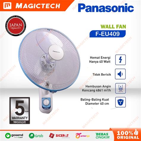 Jual KIPAS ANGIN DINDING PANASONIC F EU409 16 Inch WALL FAN FEU409