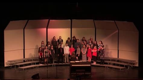 2018 Evans Middle School Vocal Concert Youtube