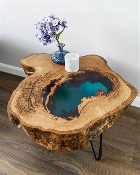 Resin Tables Inspirations For A Naturalistic Touch To Your Home