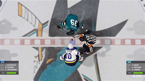 NHL 20 San Jose Sharks Vs St Louis Blues Gameplay Xbox One X HD