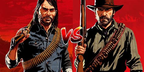 Red Dead Redemption 2 Arthur Morgan Vs John Marston Who Would Win