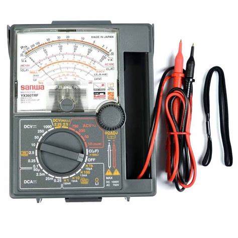 Sanwa Yx360 Analog Multimeter Quanta Robotics