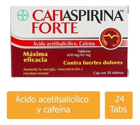 Cafiaspirina Forte Mg Mg Caja Con Tabletas En Venta En