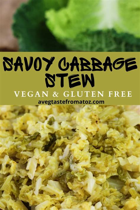 Easy Sauteed Savoy Cabbage Recipe Vegan Side Dishes Healthy Side