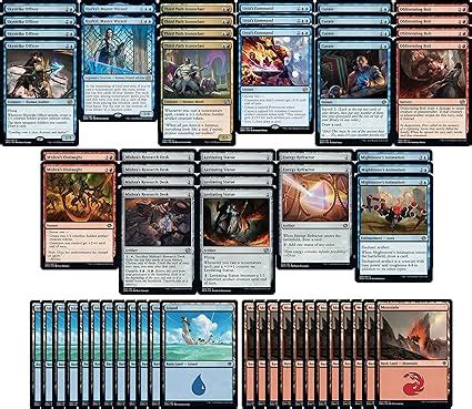 Amazon Elite Izzet Artifacts Spells Deck Blue Red Very