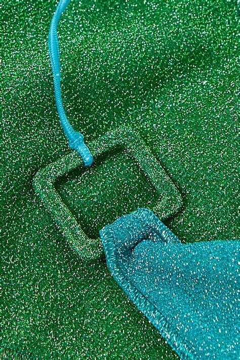 OSÉREE Lumière Flirty embellished two tone metallic bikini THE OUTNET