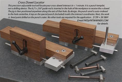 Cross Dowel Locator Dowels Woodworking Cross