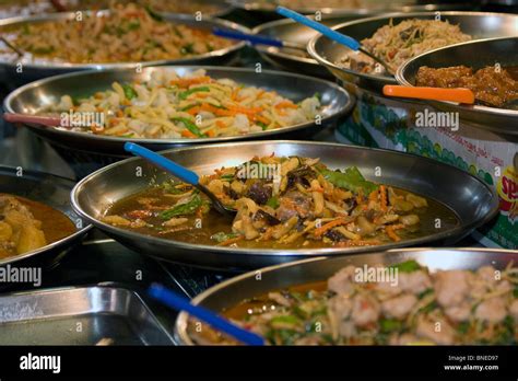 Street food stall, Bangkok, Thailand Stock Photo - Alamy