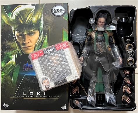 Hot Toys Loki Endgame Exclusive Hobbies Toys Toys Games On Carousell