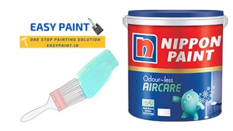 Odourless AirCare Nippon Paint and shade card