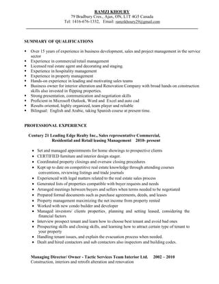 Linkedin Resume PDF