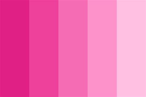 Hot Pink Pearl Color Palette