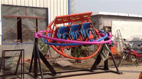 6 Seats Back To Back Human Gyroscope Amusement Rides Youtube