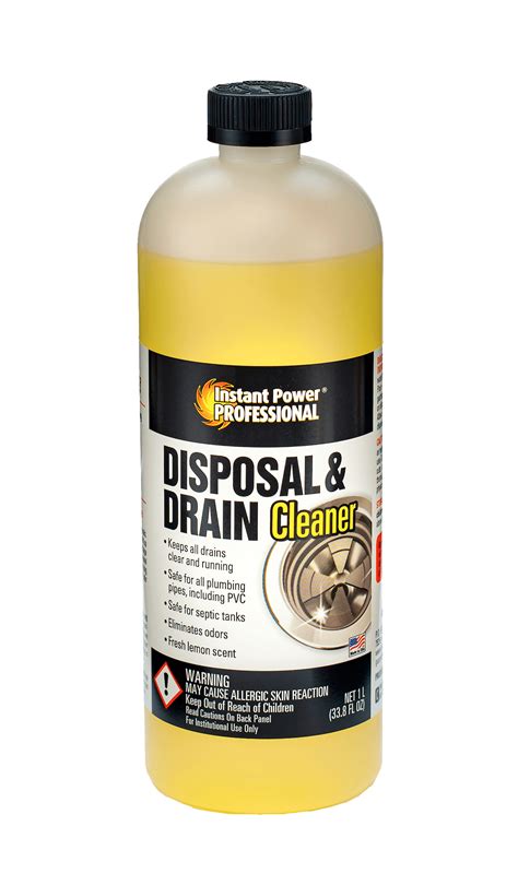 Disposal And Drain Cleaner Instant Power Professionalinstant Power