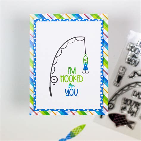 I M Hooked On You Card Project Idea Scrapbook