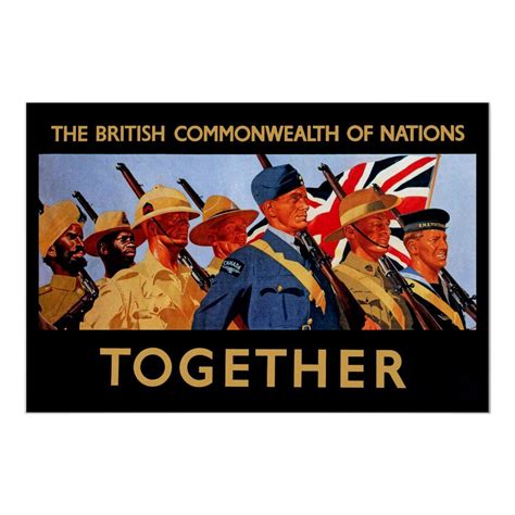 Together The British Commonwealth Of Nations Poster Size Medium