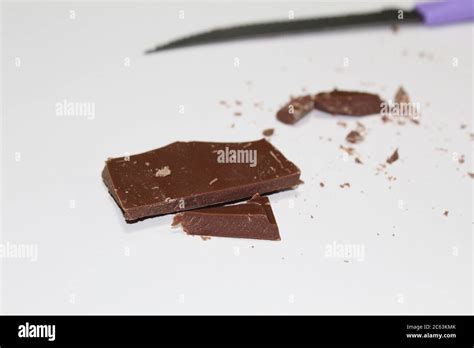 Dark chocolate bar Stock Photo - Alamy