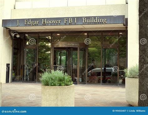 Fbi Gebäude In Washington Dc Redaktionelles Stockfotografie Bild Von