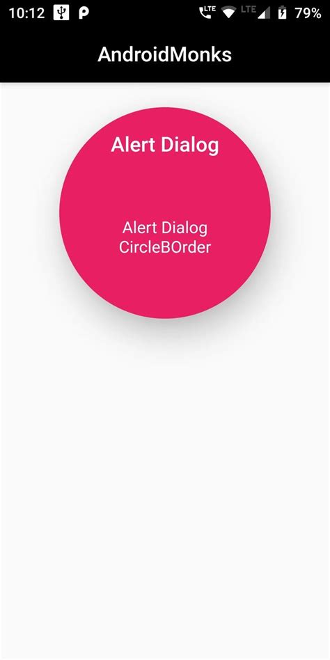 Circleborder Alert Dialog Box In Flutter Andorid App Flutter App