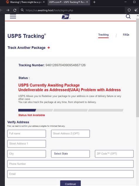 USPS Your Package Could Not Be Delivered Text Is A Smishing Scam