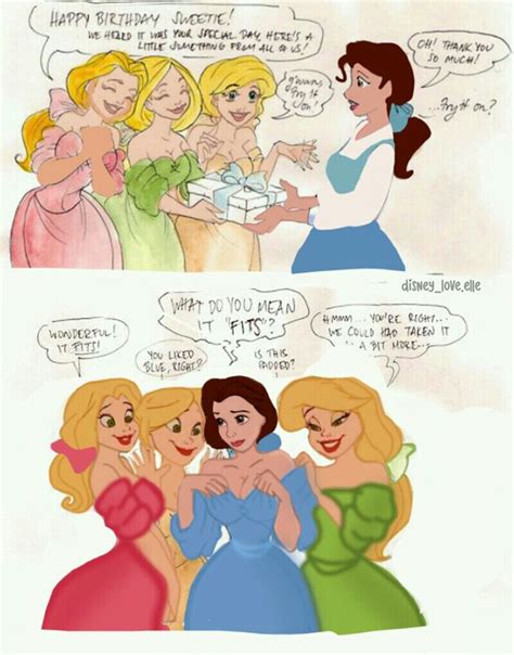 The Princesses Are Talking To Each Other About What Theyre Doing In This Cartoon