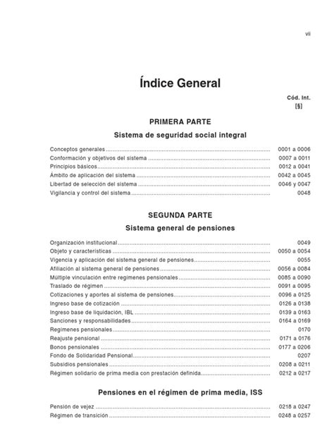 Cartilla De Seguridad Social 2023 30ed Indice Pdf Pensión Fondo