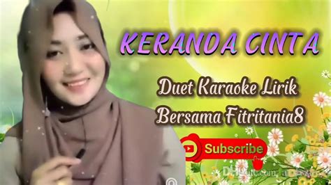 KERANDA CINTA Karauke Duet Smule Tanpa Vocal Cowok Bareng