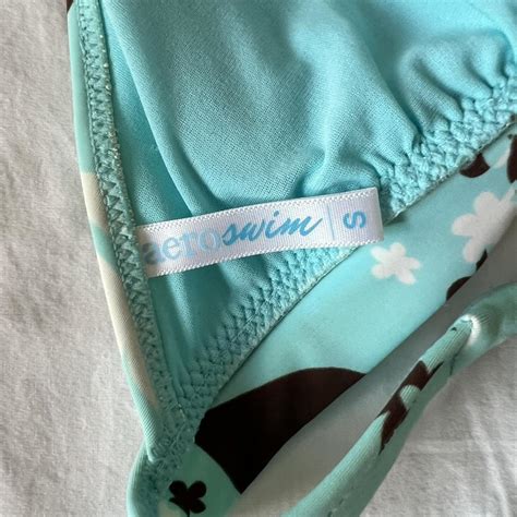 Hibiscus Halter Bikini Top Comes With Removable Depop