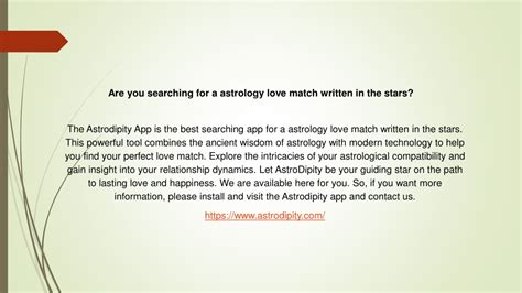 Ppt The Science Of Love In The Stars Of Astrology Love Match