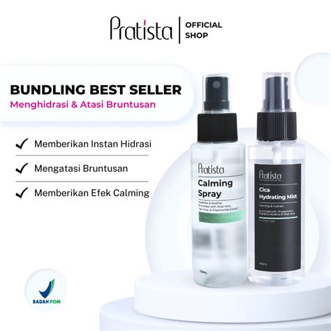 Jual Pratista Bundling Calming Spray Pratista Cica Hydrating Mist